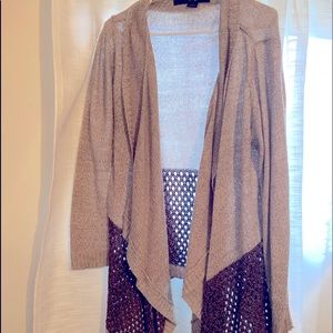 WATERFALL CARDIGAN SWEATER